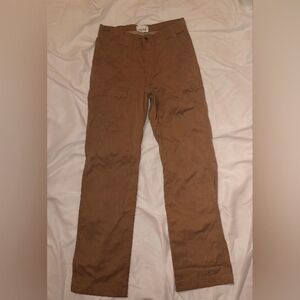 DU/ER women wide leg pant, 29×32, olive green